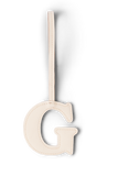 CHAVEIRO LETRA G PERSONALIZADO - MARFIM - MASTERBAG