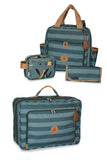 Kit Mala de Maternidade Brooklyn Oliva + Mochila + Porta Fralda - Masterbag baby