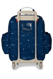 MOCHILA DE RODINHA + LANCHEIRA KIDS - ESPAÇO - MARINHO - MASTERBAG KIDS