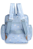 KIT DIA A DIA URBAN BARQUINHOS ESTAMPADA - AZUL - MASTERBAG