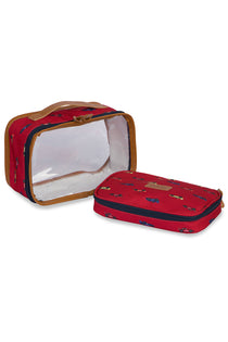 NECESSAIRE KIDS CARROS - VERMELHO