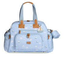 BOLSA TERMICA EVERYDAY BARQUINHOS ESTAMPADA - AZUL - MASTERBAG