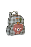 MOCHILA + LANCHEIRA KIDS BEAR - OLIVA - MASTERBAG KIDS
