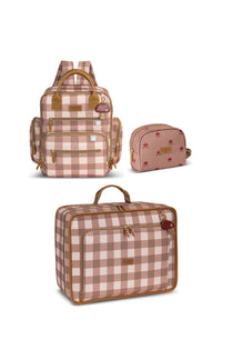 KIT VIAGEM DE FIM DE SEMANA COGUMELOS - CARAMELO - MASTERBAG