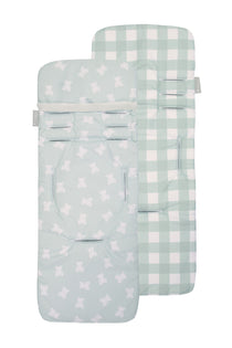 PROTETOR DE CARRINHO BEAR XADREZ - MENTA - MASTERBAG