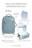 MALA DE RODINHA BARQUINHOS LISA - AZUL - MASTERBAG