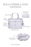 BOLSA TÉRMICA ANNE FLORAL LAVANDAS