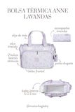 BOLSA TÉRMICA ANNE FLORAL LAVANDAS - MASTERBAG