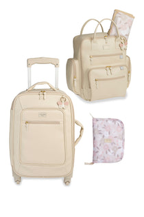 KIT MATERNIDADE 3 PÇS BORBOLETAS - MARFIM