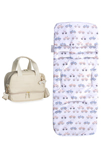KIT PARQUINHO CARRINHOS - MARFIM - MASTERBAG
