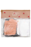 SAQUINHO ORGANIZADOR KIDS COGUMELOS - CARAMELO - MASTERBAG KIDS