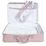 Kit Mala de Maternidade + Mochila + Porta Fralda – Coleção Flora | Masterbag Baby