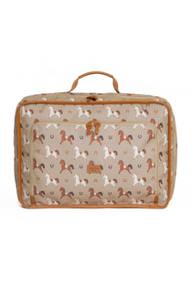 MALA VINTAGE CAVALINHOS - BEGE