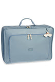 MALA VINTAGE CARRINHOS - AZUL - MASTERBAG