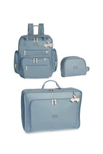 KIT VIAGEM DE FIM DE SEMANA CARRINHOS - AZUL - MASTERBAG
