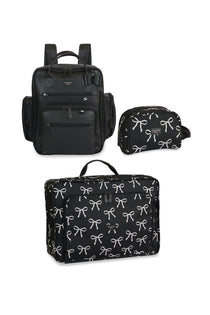 KIT VIAGEM DE FIM DE SEMANA MARIE - PRETO - MASTERBAG