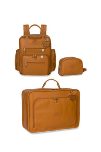 KIT VIAGEM DE FIM DE SEMANA TEDDY - CARAMELO - MASTERBAG