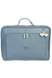 MALA VINTAGE CARRINHOS - AZUL - MASTERBAG