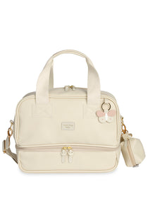 FRASQUEIRA TÉRMICA VICKY BORBOLETAS - MARFIM - MASTERBAG