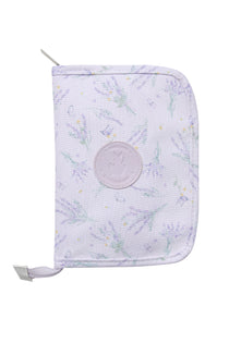 PORTA CARTEIRA DE VACINAÇÃO FLORAL LAVANDAS - MASTERBAG
