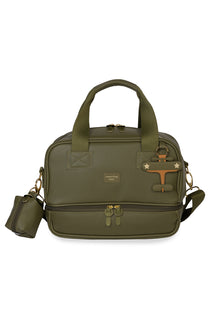 FRASQUEIRA TÉRMICA VICKY AVIÃO LISA - OLIVA - MASTERBAG