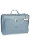MALA VINTAGE CARRINHOS - AZUL - MASTERBAG
