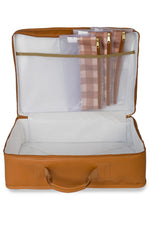 KIT VIAGEM DE FIM DE SEMANA TEDDY - CARAMELO - MASTERBAG