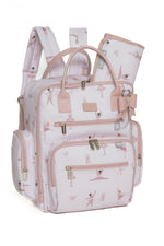 KIT VIAGEM DE FIM DE SEMANA - BAILARINA ESTAMPADA - ROSE - MASTERBAG