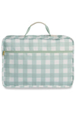 KIT VIAGEM DE FIM DE SEMANA - BEAR XADREZ - MENTA - MASTERBAG