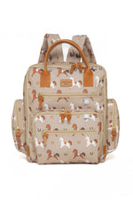 KIT VIAGEM DE FIM DE SEMANA CAVALINHOS ESTAMPADA - BEGE - MASTERBAG