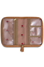 PORTA CARTEIRA VACINAÇÃO COGUMELO - CARAMELO - MASTERBAG