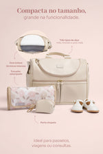 BOLSA NINA BORBOLETAS - MARFIM - MASTERBAG