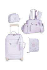 KIT MATERNIDADE 4 PÇS  FLORAL LAVANDAS - MASTERBAG