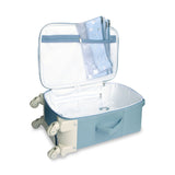 MALA DE RODINHA BARQUINHOS LISA - AZUL - MASTERBAG