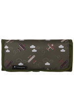 KIT VIAGEM DE FIM DE SEMANA AVIÃO LISA - OLIVA - MASTERBAG