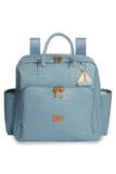 KIT DIA A DIA VINTAGE  BARQUINHOS LISA - AZUL - MASTERBAG