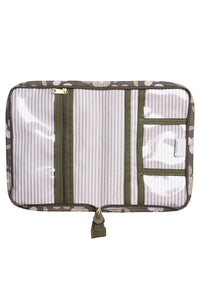 PORTA CARTEIRA DE VACINAÇÃO BORBOLETAS - OLIVA - MASTERBAG