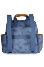 MOCHILA VINTAGE DINOSSAURO - AZUL