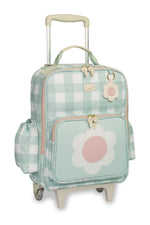 MOCHILA DE RODINHA KIDS MARGARIDA - MENTA