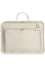 MALA VINTAGE CARRINHOS - MARFIM - MASTERBAG