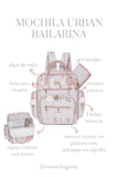 MOCHILA URBAN BAILARINA - ROSE