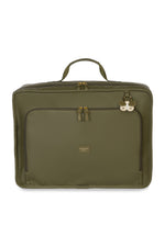 KIT VIAGEM DE FIM DE SEMANA BORBOLETAS - OLIVA - MASTERBAG