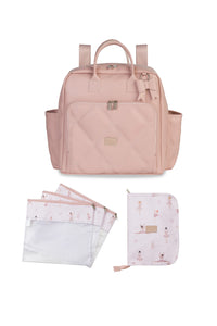KIT DIA A DIA VINTAGE - BAILARINA ROSÉ - (3 PÇS)