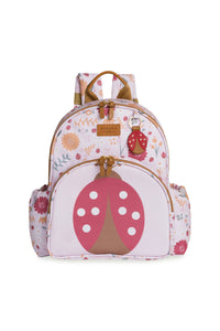 KIT MOCHILA KIDS + LANCHEIRA - JOANINHA - ROSA