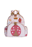 KIT MOCHILA KIDS + LANCHEIRA - JOANINHA - ROSA