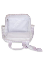 Kit Mala Maternidade + Mochila Passeio + Porta Fralda Campo Lavandas – Masterbag Baby