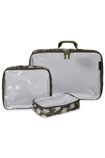 ORGANIZADOR DE MALA BORBOLETAS - OLIVA - MASTERBAG