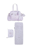 KIT MATERNIDADE 3 PÇS FLORAL LAVANDAS - MASTERBAG