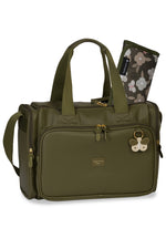 BOLSA TÉRMICA ANNE BORBOLETAS - OLIVA