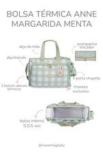BOLSA TERMICA ANNE MARGARIDA - MENTA - MASTERBAG
